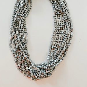 Anthropologie beaded statement necklace